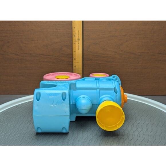 Vintage 70s Musical Mattel Train Crib Rail Sitter Runner Moving Toy Infant Baby - Picture 8 of 12